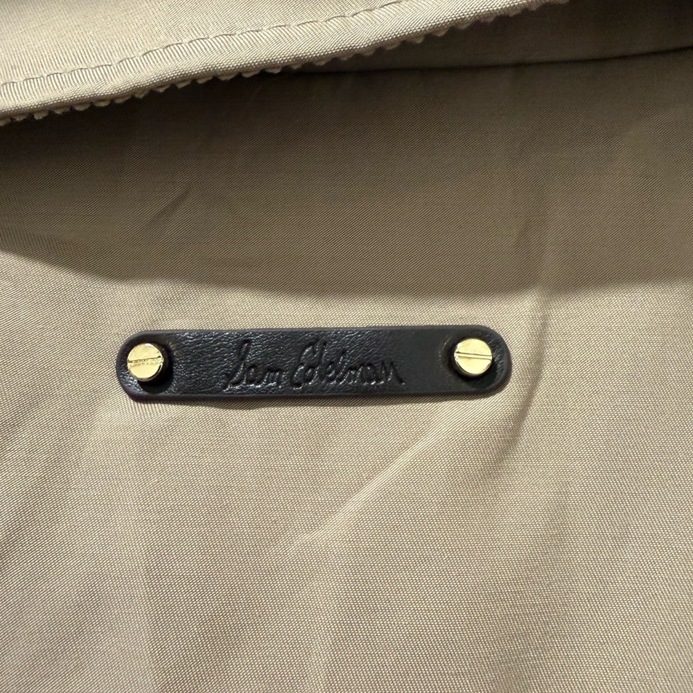 Sam Edelman Tan Double-Breasted Trench Coat - Picture 3 of 7